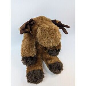 Vtg 1994 Mary Meyer Large 22” Moose Plush  Shaggy Brown Stuffed Animal Rare